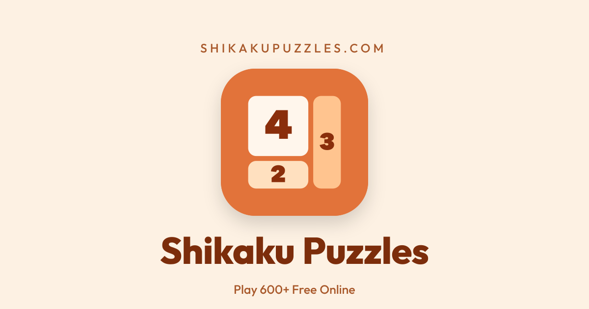 Shikaku Puzzles – Play 600+ Free Online